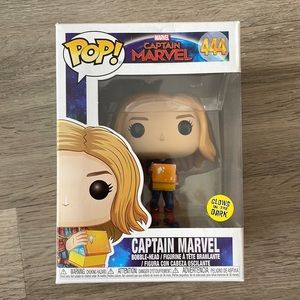 Funko POP Captain Marvel “Captain Marvel” #444 Vinyl Figure.